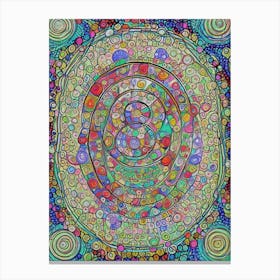 Psychedelic Painting 7 Canvas Print