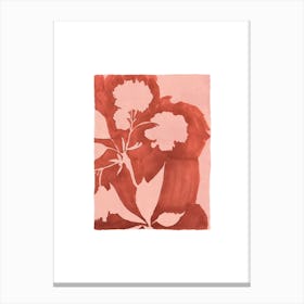 Blossom Blush Copper Canvas Print