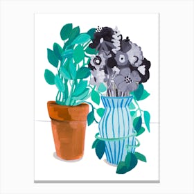 Sometimes You Need A Hug Plant Canvas Print
