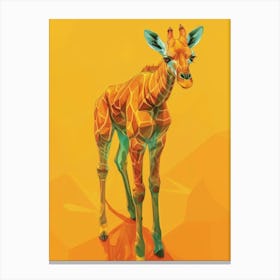 Giraffe 195 Canvas Print