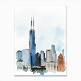 Cityscape 4 Canvas Print