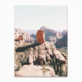 Sedona Rock Formation Canvas Print