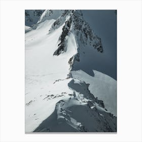 Glacier Deatails Canvas Print