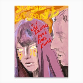 Serge Et Jane Canvas Print