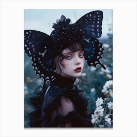 Gothic Butterfly Canvas Print