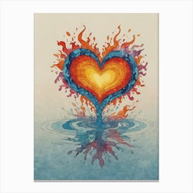 Heart Canvas Print 4 Canvas Print