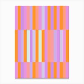 Abstract Striped Pattern Canvas Print