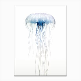 Comb Jellyfish Simple Illustration 2 Canvas Print