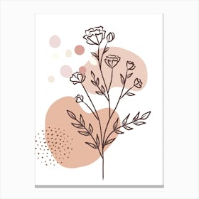 Flower Bouquet Canvas Print