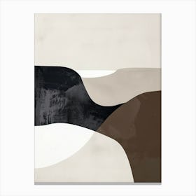 Whispers Of Geometry Minimalist Style Canvas Print