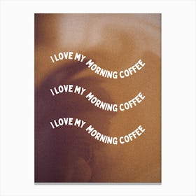 Morning Coffee Canvas Print