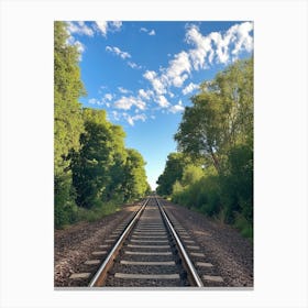 Train Tracks Canvas Print