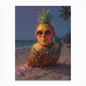 'Pineapple' 1 Canvas Print