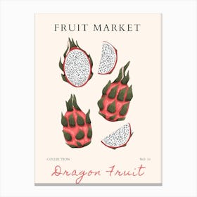 Dragon Fruit Canvas Print