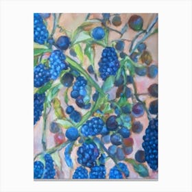 Loganberry 3 Classic Fruit Canvas Print