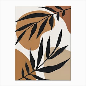 Floral and tropical botanical 9 Canvas Print