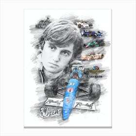 Eddie Cheever 1 Canvas Print