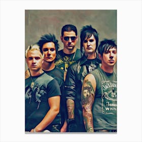 Avenged Sevenfold band Canvas Print