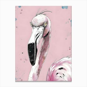 Pink Flamingo 3 Canvas Print