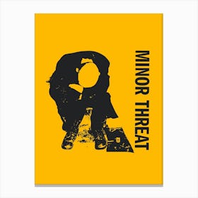 Minor Threat Canvas Print