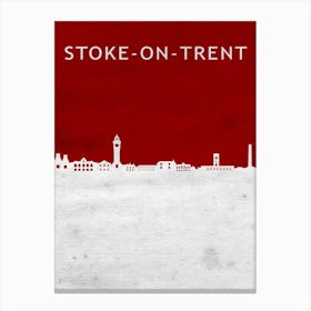 Stoke On Trent England Canvas Print