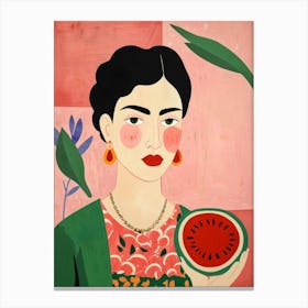 Frida Kahlo 16 Canvas Print