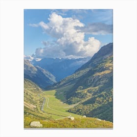 Swiss Valley Canvas Print