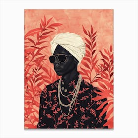 Man In Turban Canvas Print