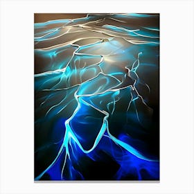 Acrylic Darck Sea Art Canvas Print