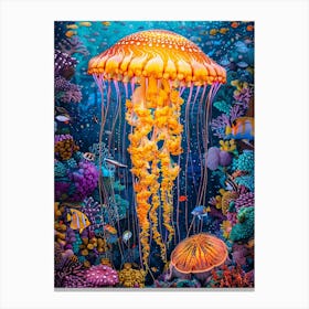 Jellyfish Canvas Print