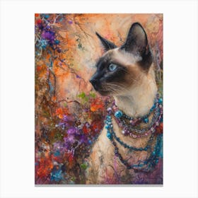 Siamese Cat Canvas Print