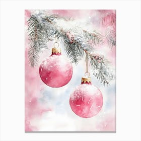 Christmas Ornaments 15 Canvas Print