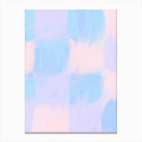 Pastel squares Canvas Print