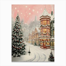 Christmas Village 10 Canvas Print