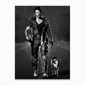 Mad Max Chrome Canvas Print