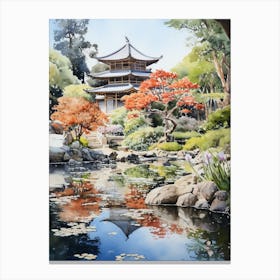 Huntington Library Art Collections And Botanical 3   Canvas Print