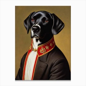 Labrador Renaissance Portrait Oil Painting Canvas Print