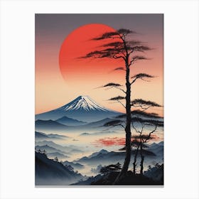 Mt Fuji Canvas Print Canvas Print