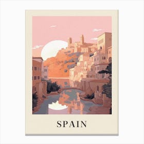 Vintage Travel Poster Spain Canvas Print