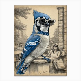 Blue Jay 2 Canvas Print