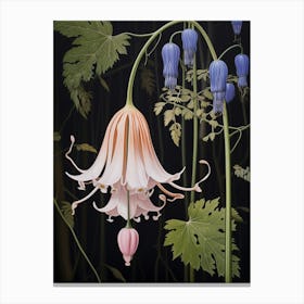 Flower Illustration Bluebell 3 Canvas Print