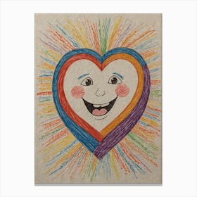 Heart Of Joy Canvas Print