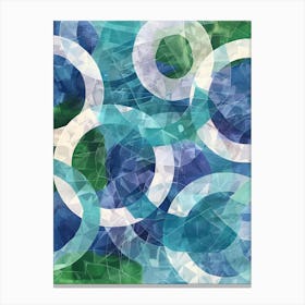 Abstract Circles 122 Canvas Print