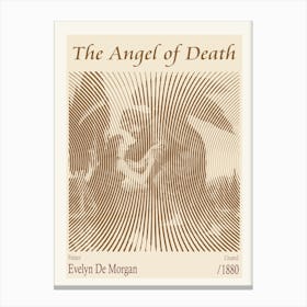 The Angel Of Death – Evelyn De Morgan (1880) Canvas Print