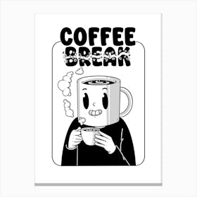 Coffee Breaks Canvas Print