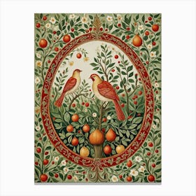 Partridges Canvas Print