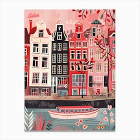 Amsterdam city Canvas Print