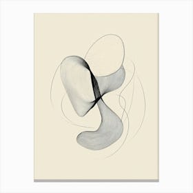 Abstract Drawing Canvas Print