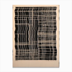 'Black Lines' Kmart Wall Art Canvas Print