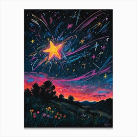 Starry Night 9 Canvas Print